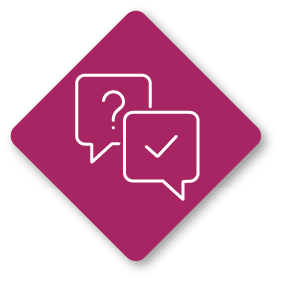 Bubble text icon