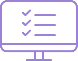 A computer screen displaying a checklist with three checked items