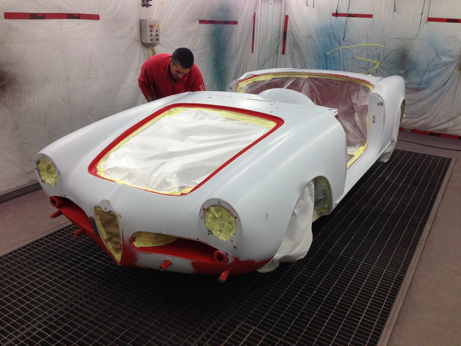 Restauro Alfa Romeo Giulia 7