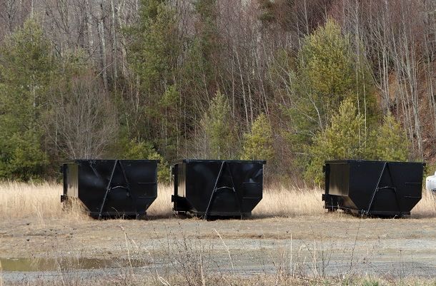 3_black_roll-off_dumpsters- Appalachian Waste Management (828) 260-3362