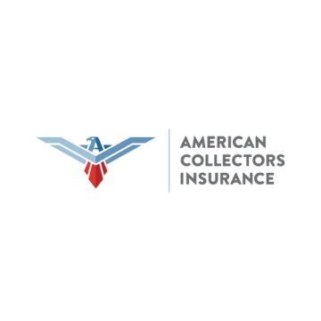 The american collectors insurance logo has an eagle on it.