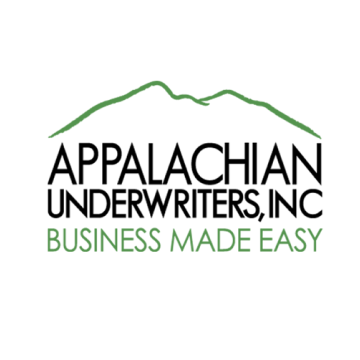A logo for appalachian underwriters inc business made easy