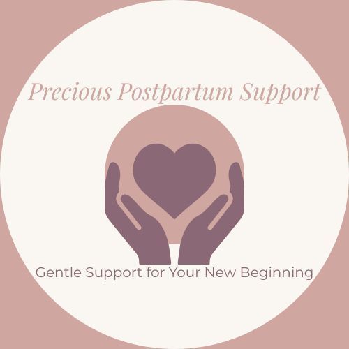 Logo: Heart held in hands, with text