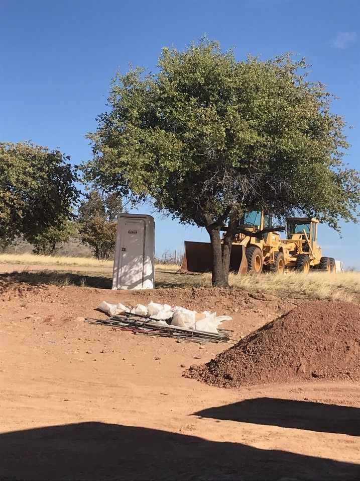 Portable Toilet on Construction Site — Sierra Vista, AZ — Porta-Pot
