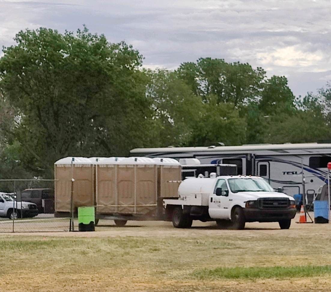 Delivering the Portable Toilets — Sierra Vista, AZ — Porta-Pot