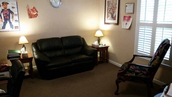 Office interior with chairs by window - counseling services - New Day Counseling Center, Inc., PC in Fayetteville, NC