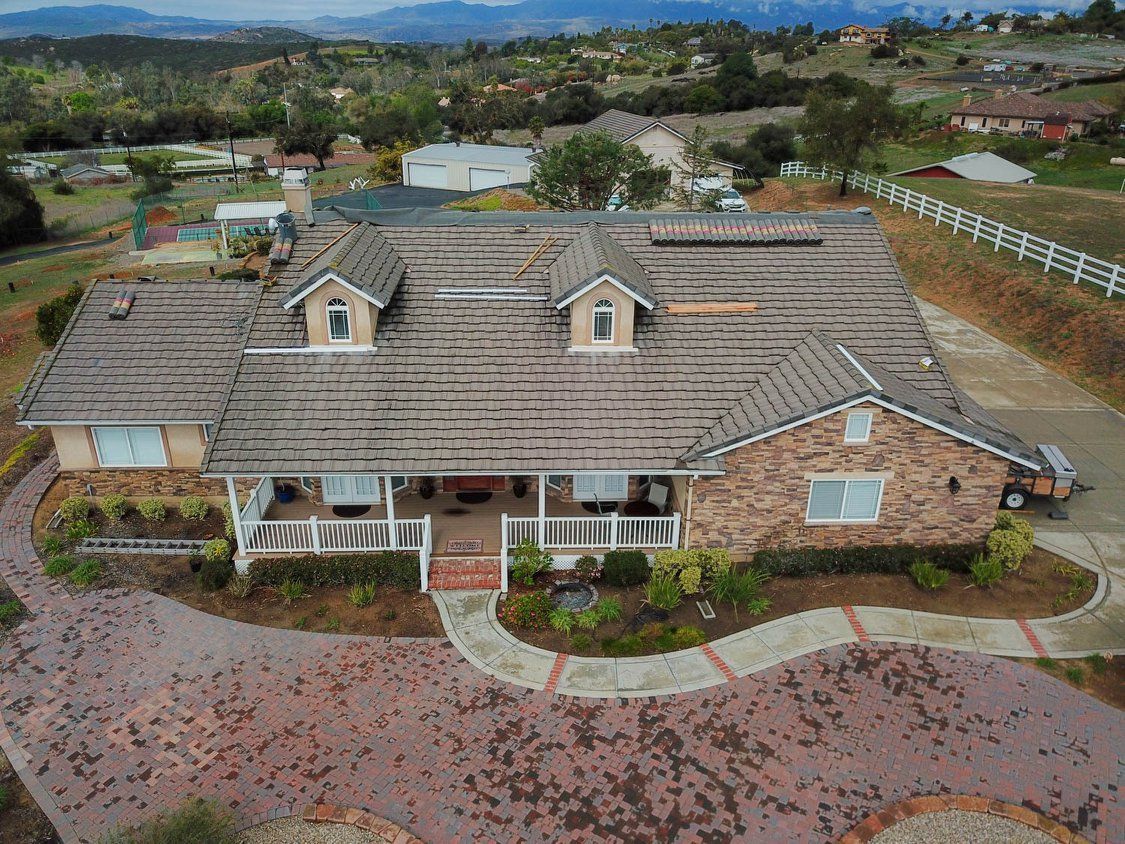 Finished home roof San Marcos
