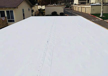 TPO Roofs are very popular in San Diego. 