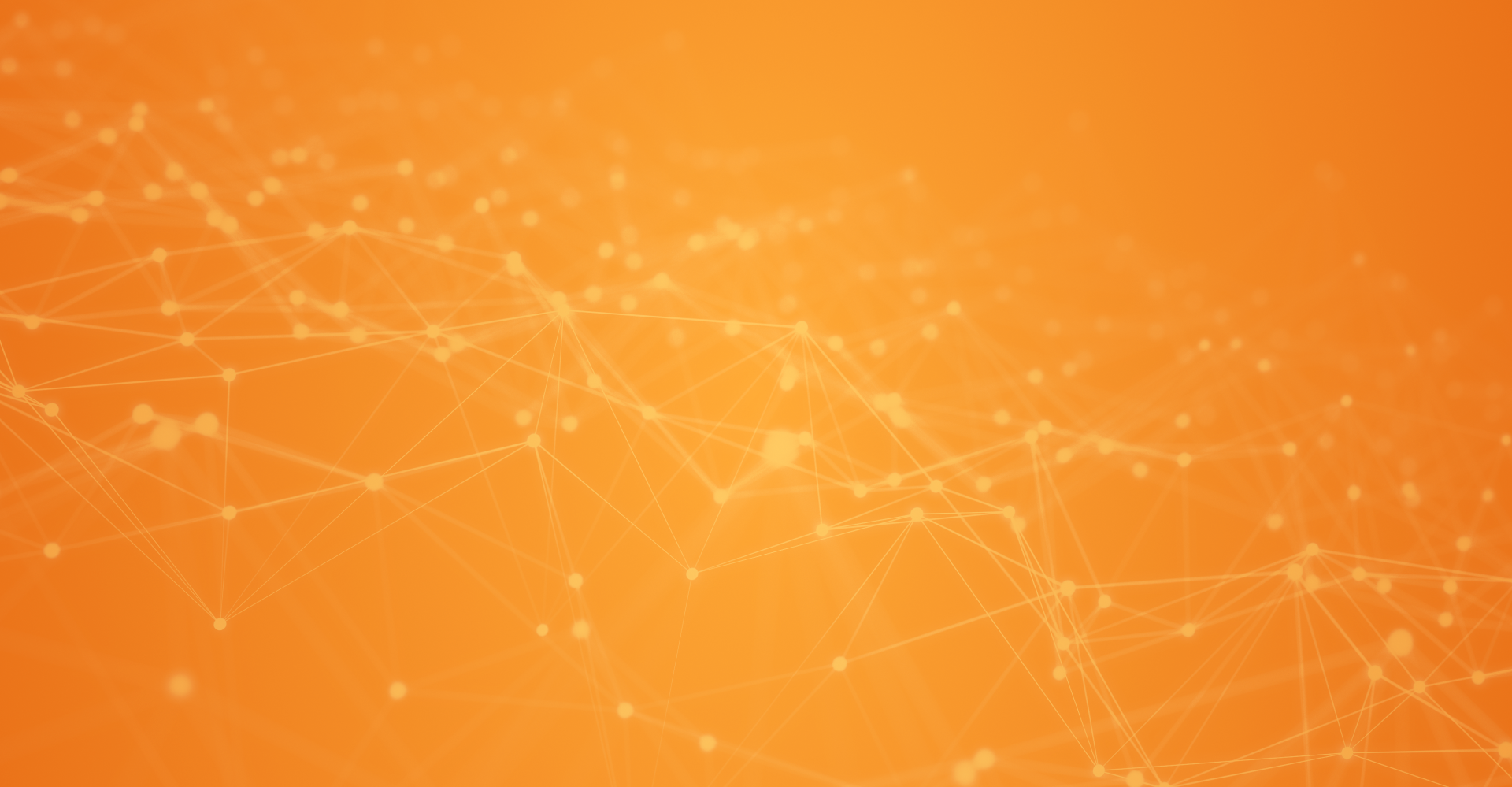 Orange background with yellow dots connected for decoration | Wallace Automotive Inc