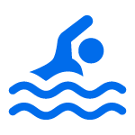 Person Swimming Icon