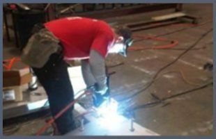 field stud welding, jobsite stud welding, jsw stud rails, embeds, psr rails, punching shear connectors, punching shear rails