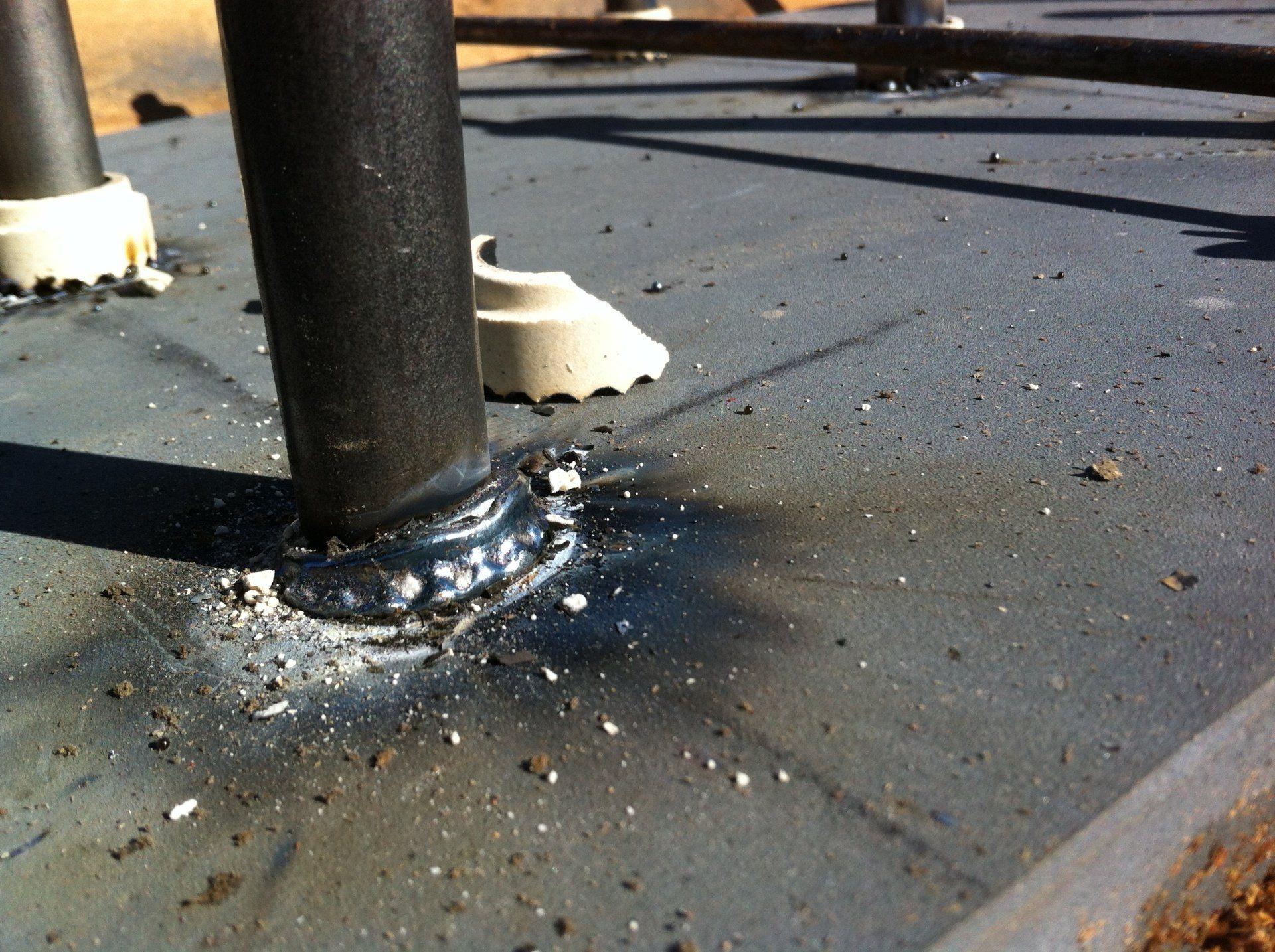 field stud welding, jobsite stud welding, jsw stud rails, embeds, psr rails, punching shear connectors, punching shear rails