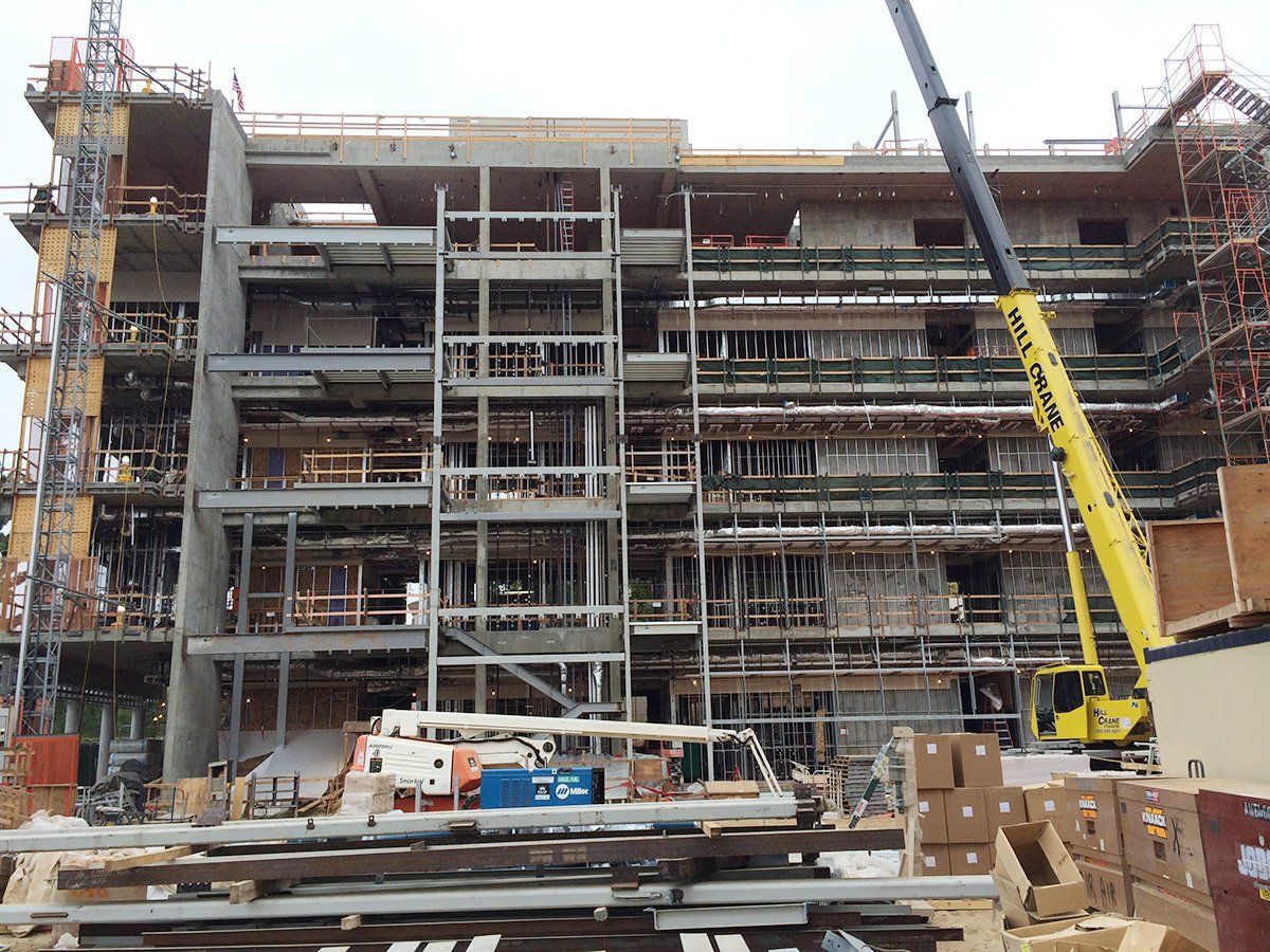 field stud welding, jobsite stud welding, jsw stud rails, embeds, psr rails, punching shear connectors, punching shear rails