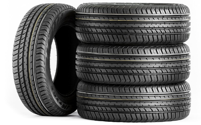 stock photo of tyres