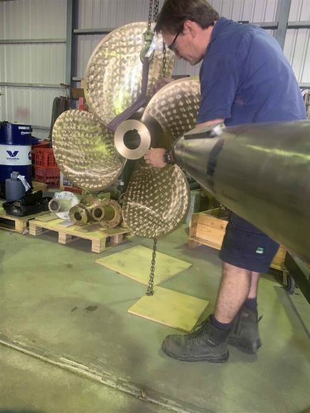 Propeller Repairs — Marine Engineering in Darwin, NT