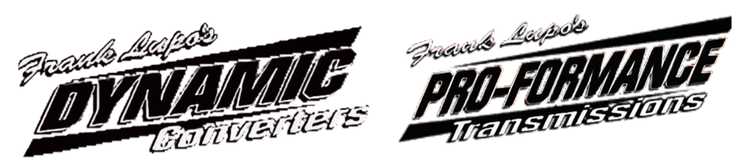 Dynamic Converters/Pro-Formance Transmissions Logo