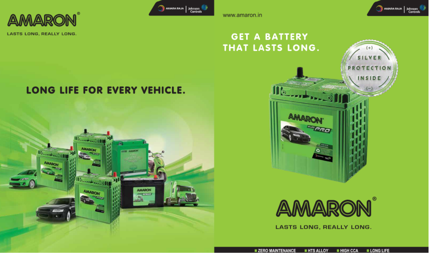 Amaron Car Battery Brochure