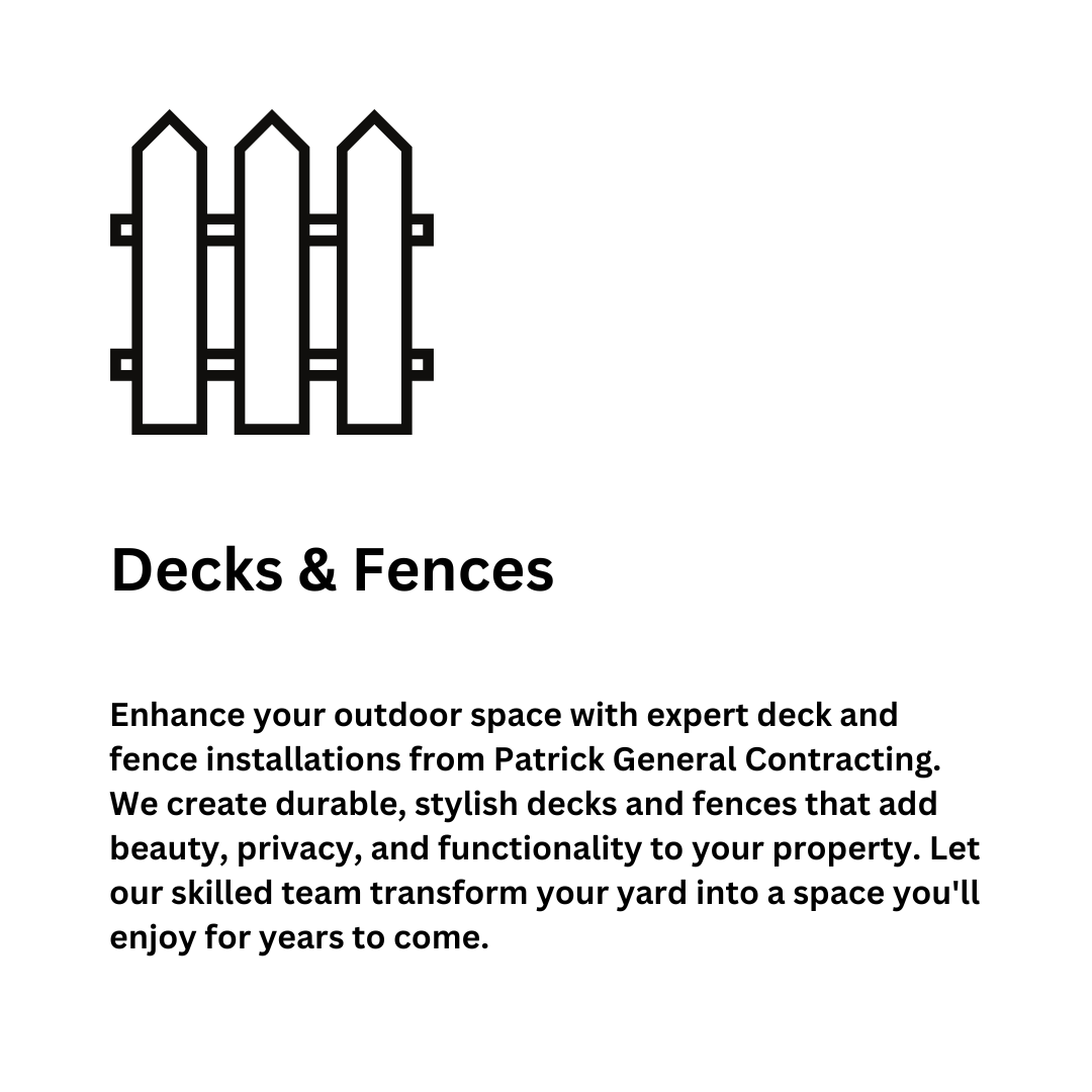 Decks & Fences