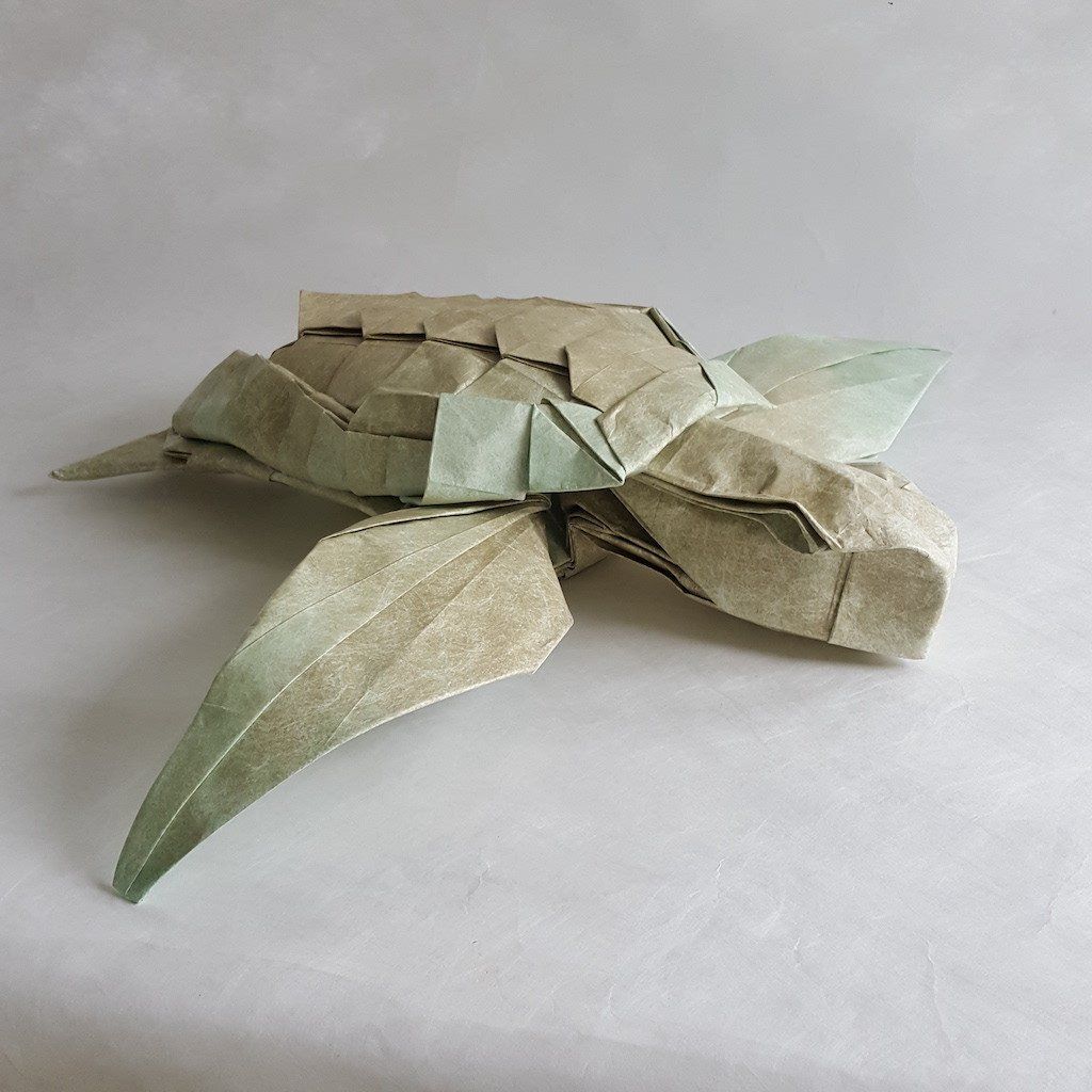 origami sea turtle