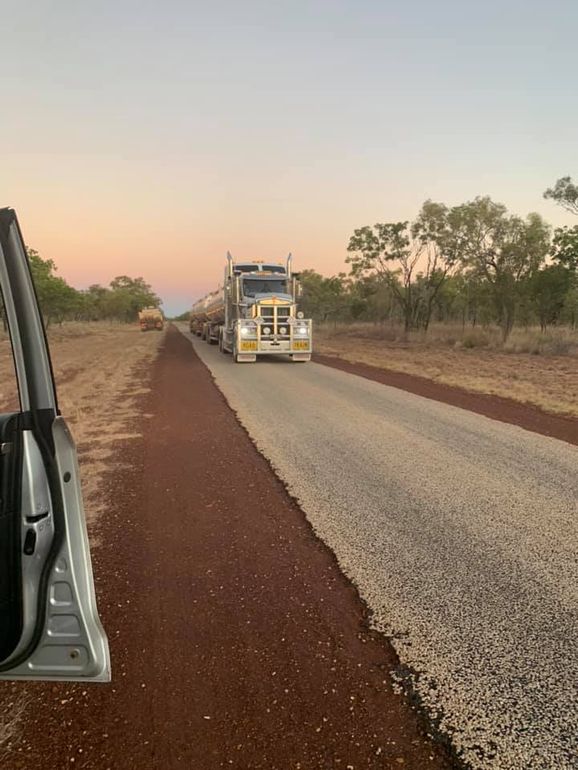 Large Truck — Asphalt Services in Humpty Doo, NT
