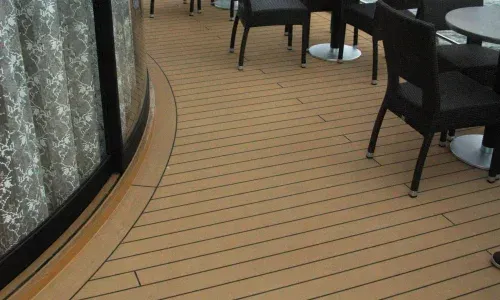 Teakdecking Systems composite decking, engineered for durability and style, perfect for modern marine environments