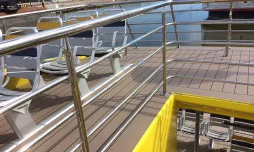 Teakdecking Systems composite decking, crafted for long-lasting durability and effortless maintenance on modern vessels