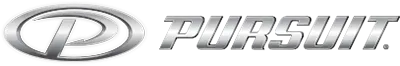 Pursuit Boats logo Known for award-winning fishing and cruising boats, featuring durable teak decks by Teakdecking Systems