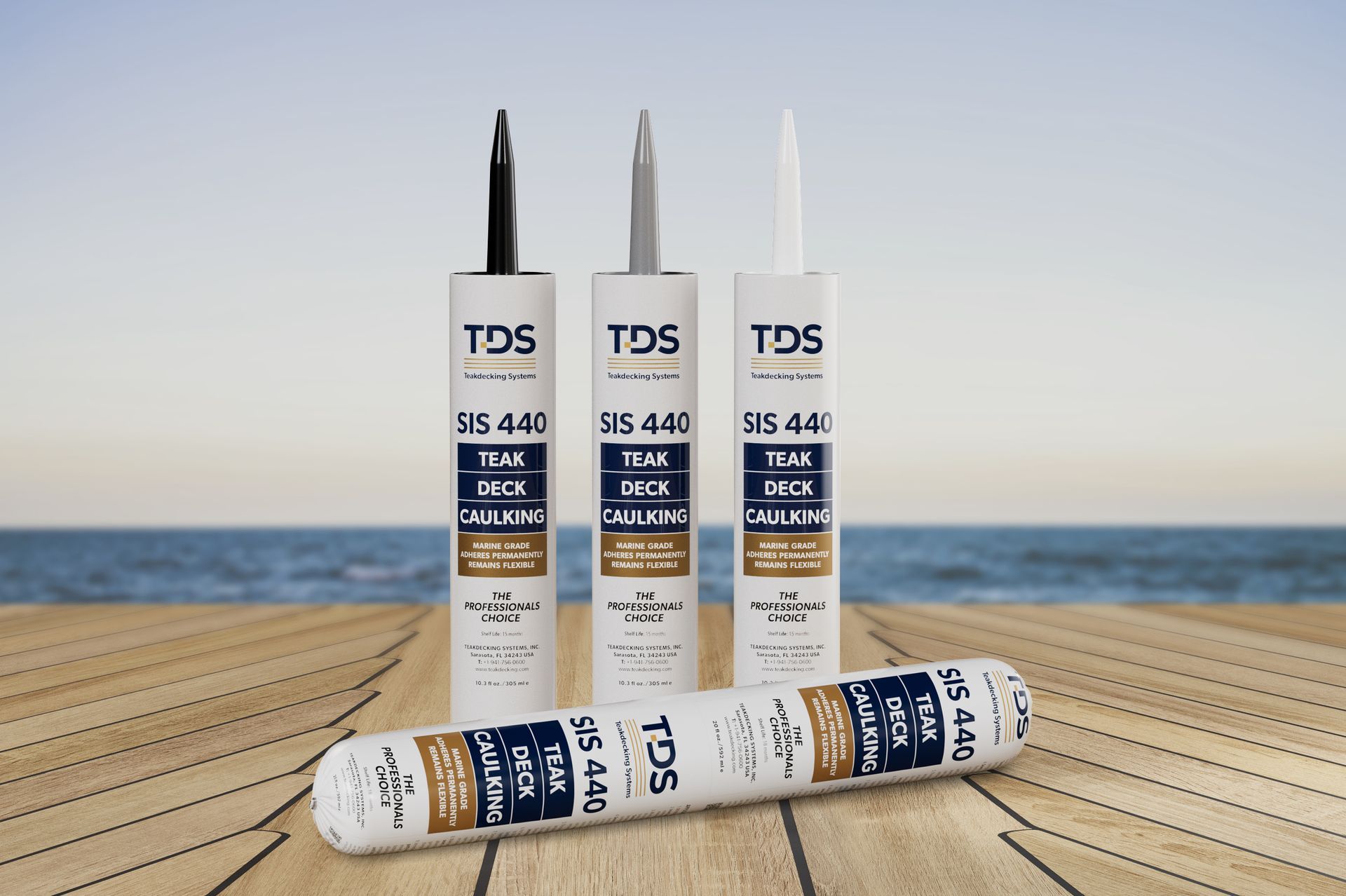 SIS 440: A high-performance, UV-resistant caulk designed for durable and flexible sealing in marine applications