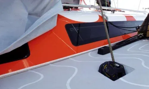 A Esthec deck showcasing unique patterns, highlighting intricate design and exceptional craftsmanship