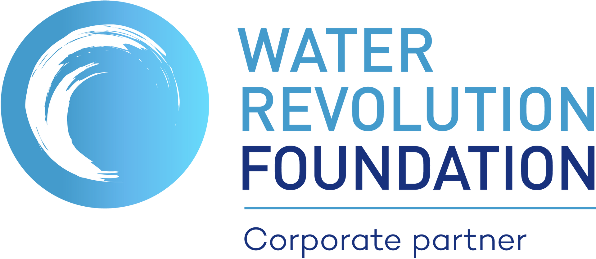 Logo of Water Revolution Foundation advocating for ocean conservation and sustainability in the superyacht sector
