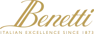 Logo of Benetti Yachts, featuring a sophisticated design that represents luxury, craftsmanship, and maritime excellence