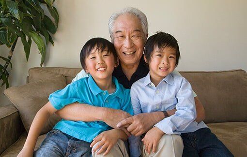 Grandfather With Two Grandsons — Local And Nationwide Memorial Services in Fraser, Michigan Grandfather With Two Grandsons — Local And Nationwide Memorial Services in Fraser, Michigan