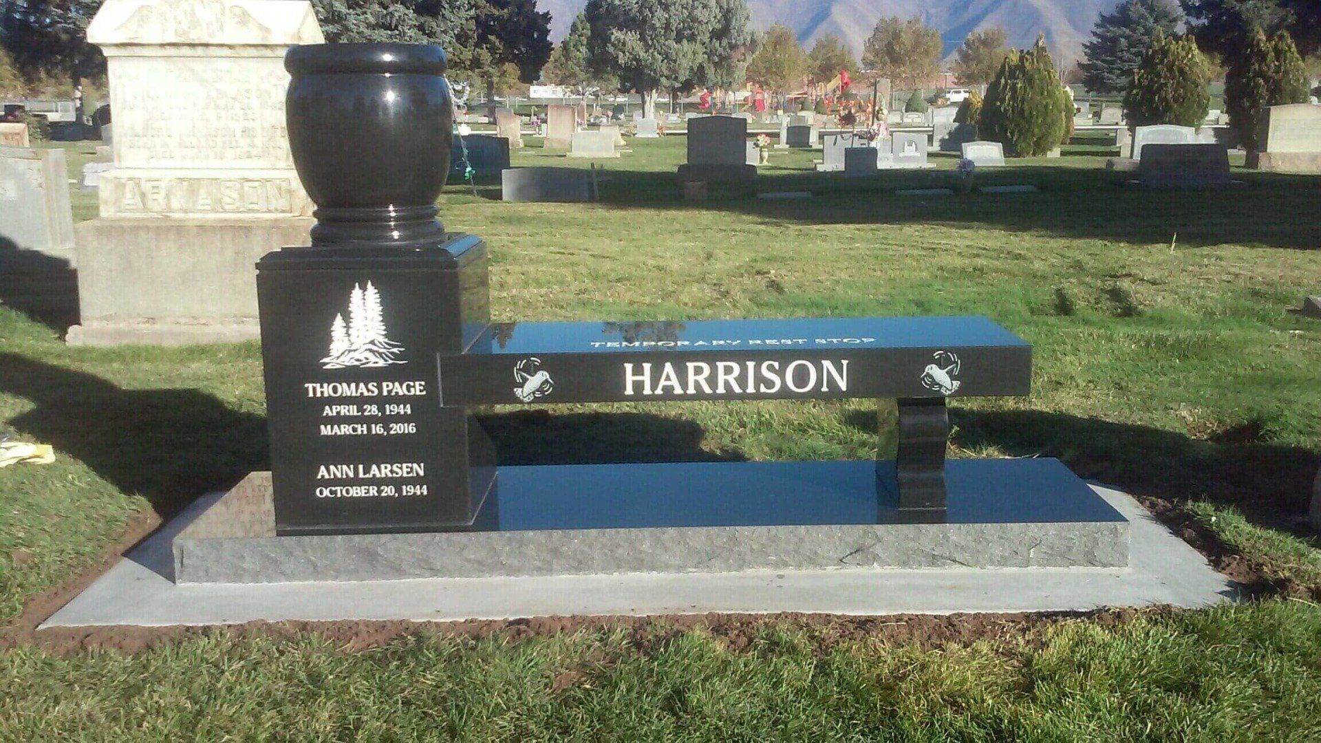 Benches 4 — Monuments in Springville, UT