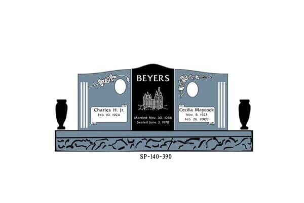 Custom Markers 1 — Monuments in Springville, UT