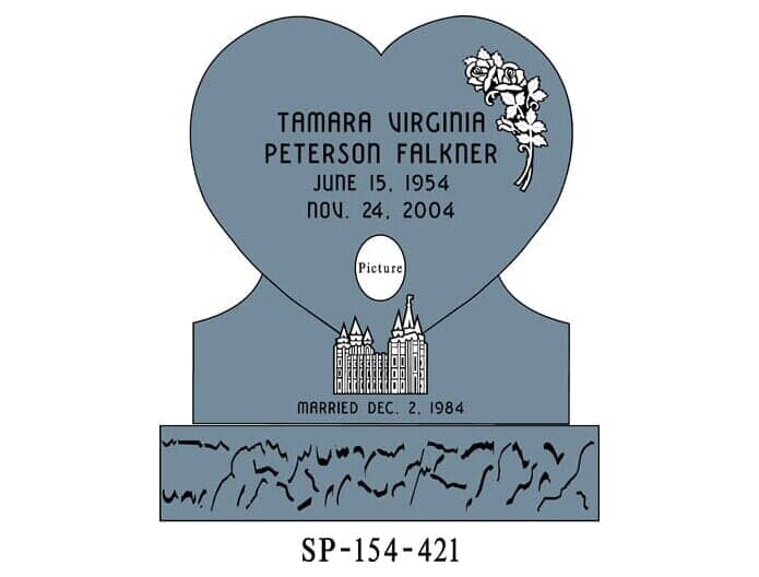 Custom Markers 6 — Monuments in Springville, UT