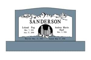 Upright Markers 2 — Monuments in Springville, UT