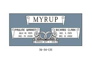 Flat Markers 2 — Monuments in Springville, UT