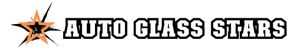 Logo with business name Auto Glass Stars.