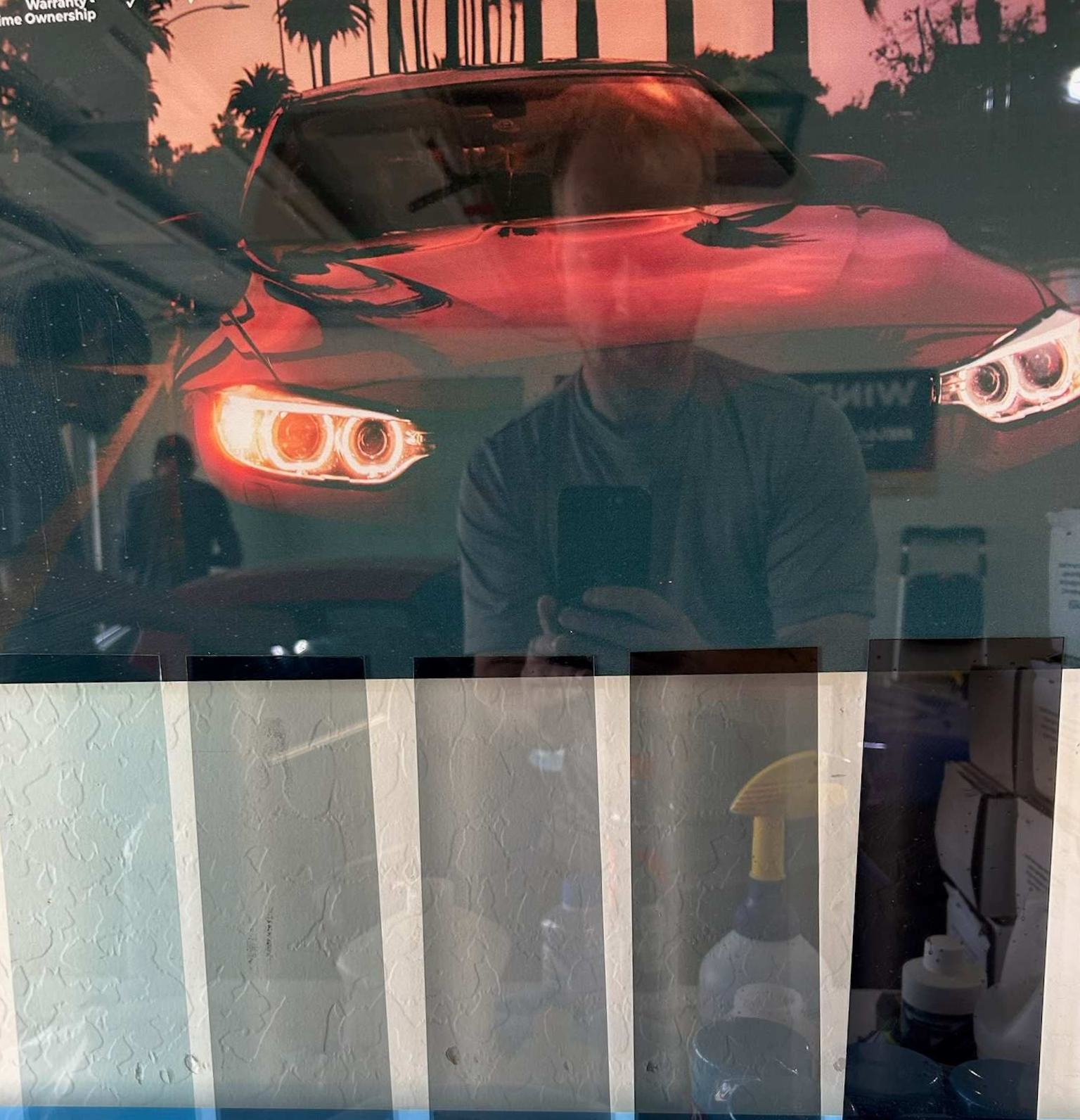Car window tinting shades