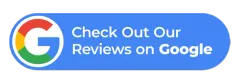 Blue rounded Google reviews button with Google logo and the text “Check Out Our Reviews on Google”