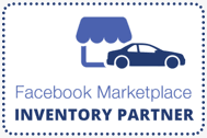 A logo for a facebook marketplace inventory partner.