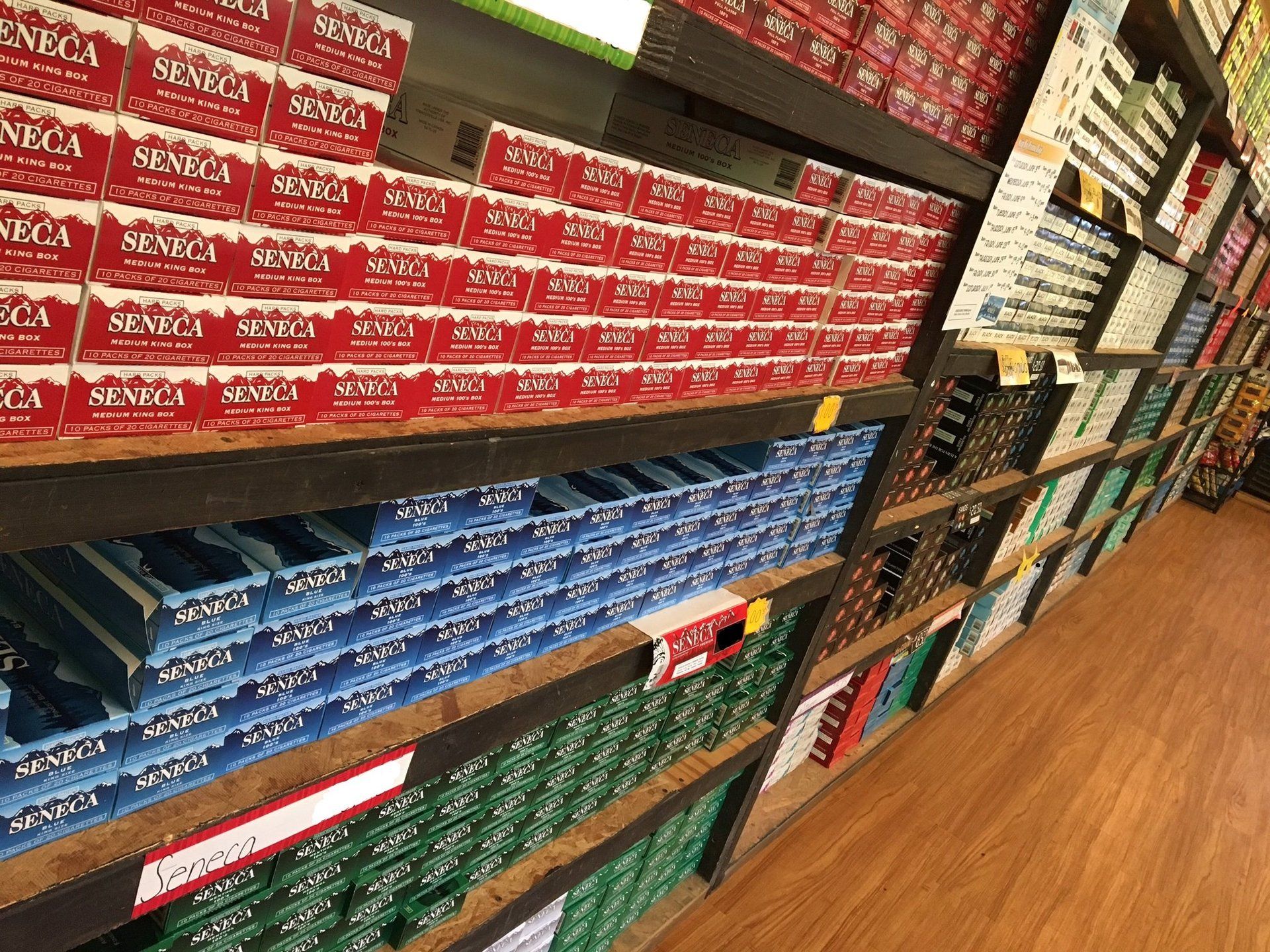 Premium Cigarettes and Cigar Options