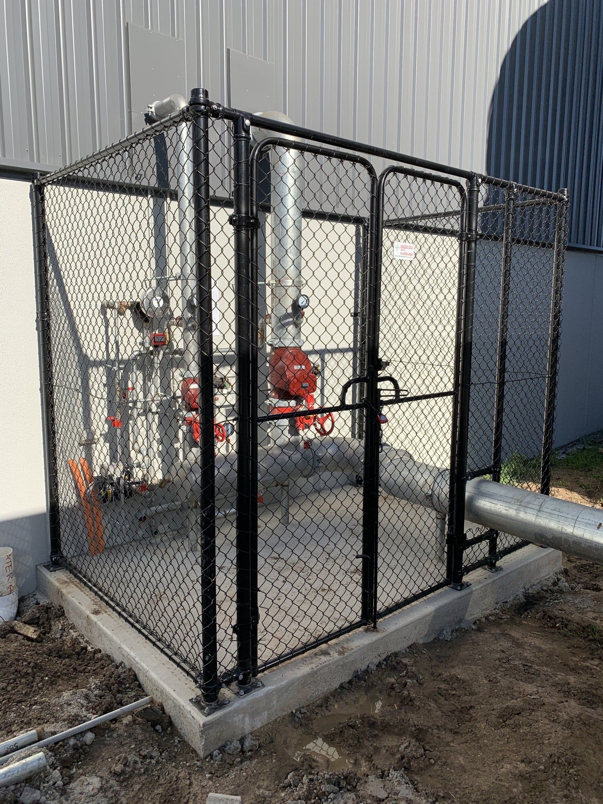 protective chainlink cage in Laverton Melbourne