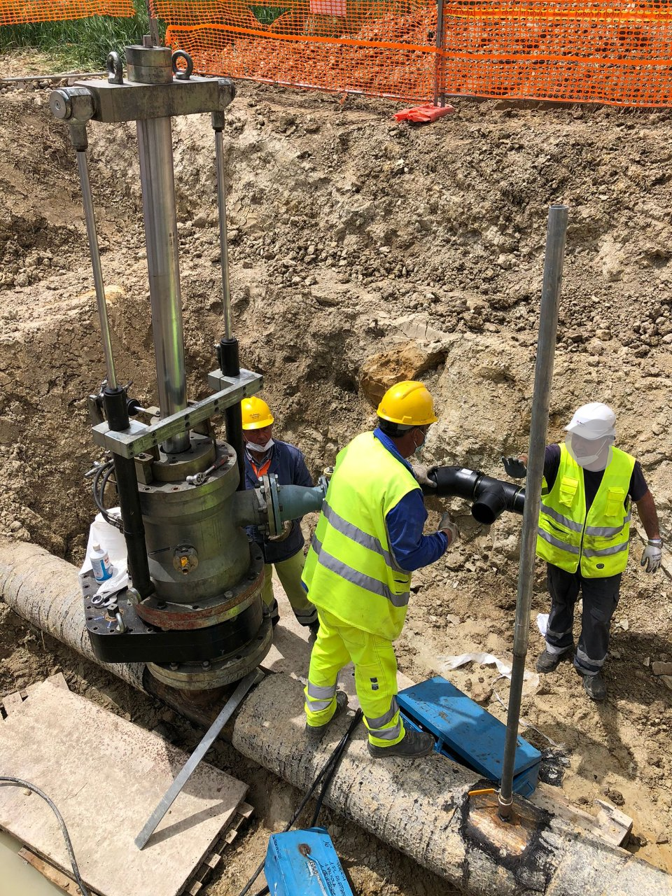 Costruzione rete gas