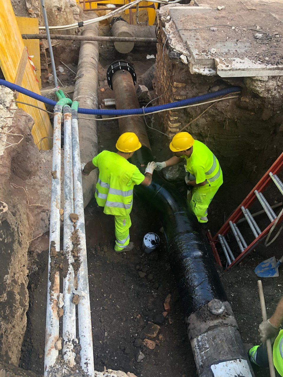 Costruzione rete idrica