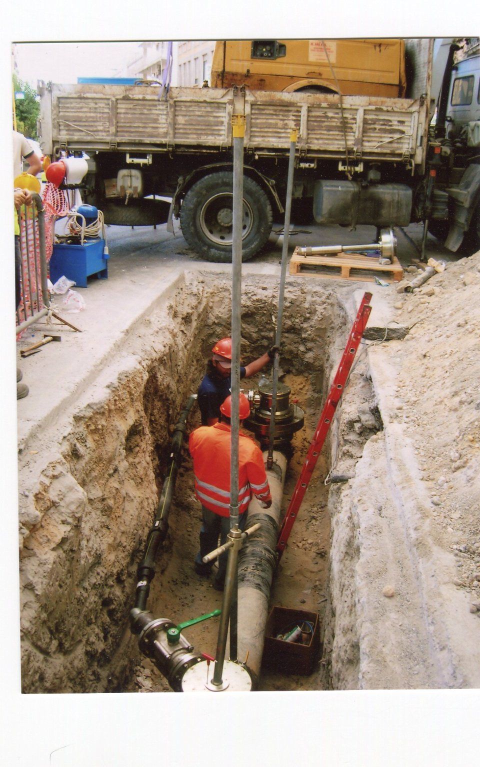 Costruzione rete gas