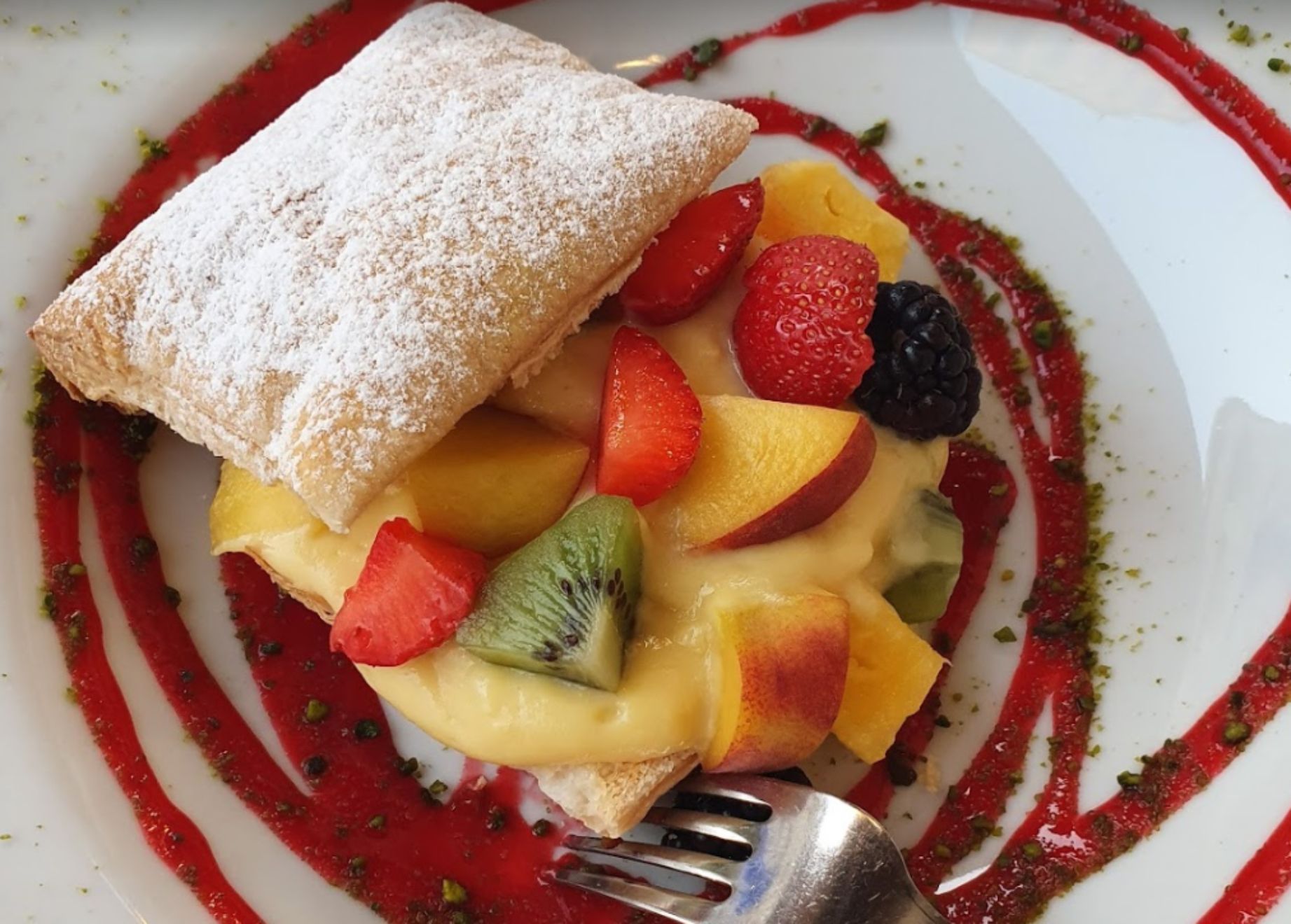 Dolce con frutta