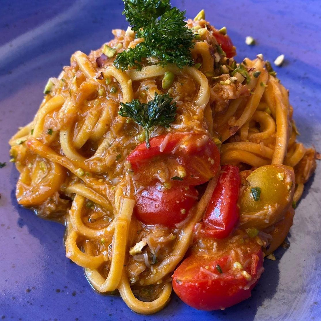 Spaghetti di mare con pomodorini