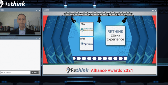 Business Resource Network (BRN) winner of BDO Alliance’s Client Experience Rethink Award