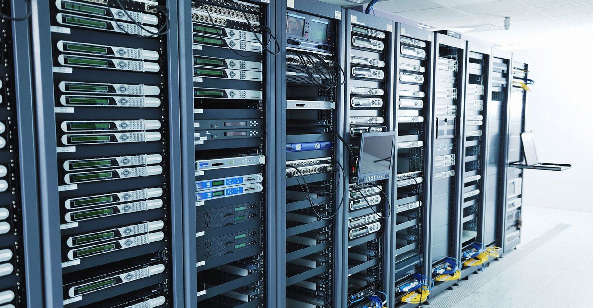 Room of computer servers